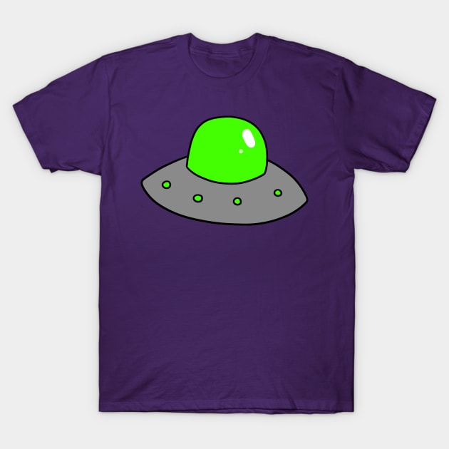 Flying Saucer T-Shirt by saradaboru